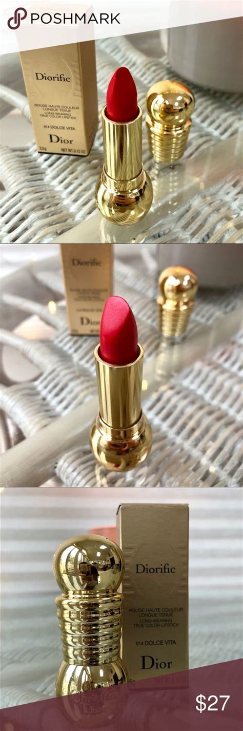 dior diorific lipstick dolce vita